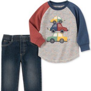 Kids Headquarter's Cars Top & Jog Pants - Size: 5
